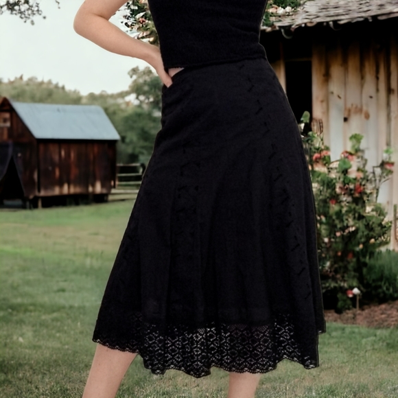 Vtg Y2K Fairycore Skirt - Picture 3 of 6